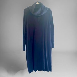 Cowl neck sweaterdress